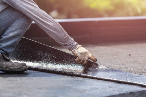 Professional Crawl Space Encapsulation technician working in Sand Lake, MI